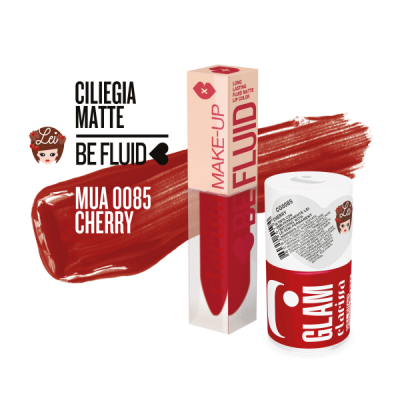 Rossetto liquido be fluid red collection lip color Cherry - ciliegia. n. MUA 0085