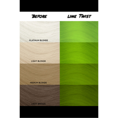 Crazy Color crema colorante semipermanente n. 68 lime twist - 100 ml