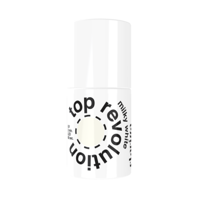 Clarissa Lei top coat revolution milky white - 14 ml