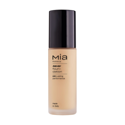 Mia 4 ever foundation 24 h fondotinta long lasting alta coprenza - n. 13 light beige