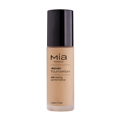 Mia 4 ever foundation 24 h fondotinta long lasting alta coprenza - n. 03 creamy natural