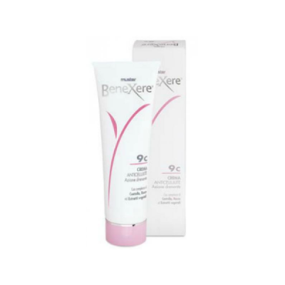 Benexere crema anticellulite azione drenante e tonificante con Complesso di Centella, Rusco ed Estratti Vegetali - 250 ml