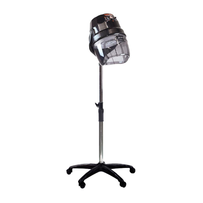 Ceriotti Diamante casco asciugacapelli professionale con piede a 5 ruote girevoli - colore bianco