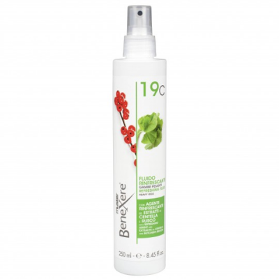 Benexere 19c fluido rinfrescante gambe pesanti, Estratti di Centella, Rusco e Agenti rinfrescanti - 250 ml