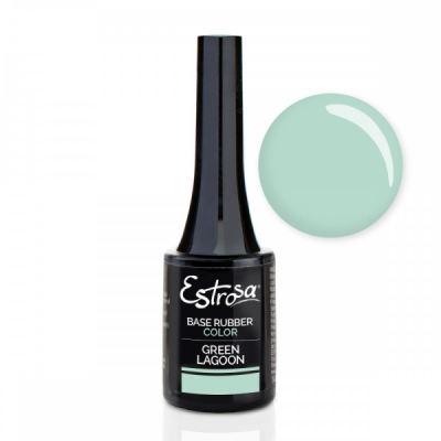 Estrosa base Rubber color rinforzante 14 ml - green lagoon