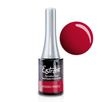 Estrosa Smalto gel semipermanente - Rosso Ribes 7 ml
