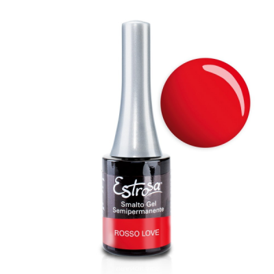 Estrosa smalto gel semipermanente - Rosso Love 7 ml