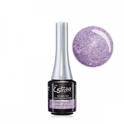 Estrosa smalto gel semipermanente - Amethyst chrome 7 ml