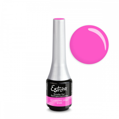 Estrosa smalto gel semipermanente - Eccentric Pink Glass 7 ml