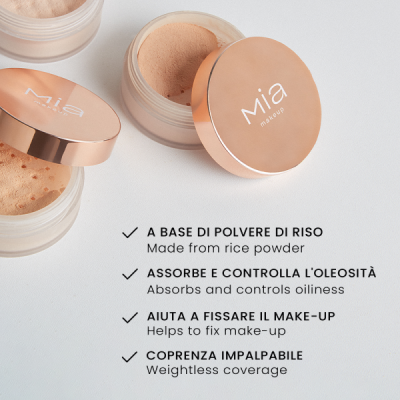 Mia cipria in polvere libera - White