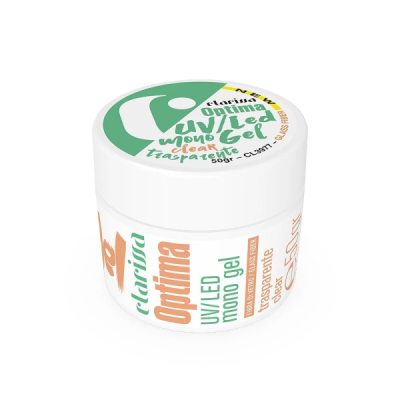 Gel Monofase Builder Speciale formula con fibre di vetro uv/led - 50 gr (trasparente)