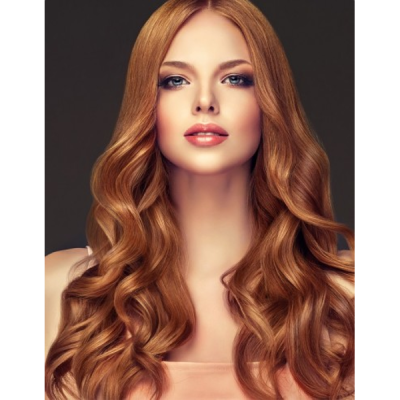 Socap Extension Adesive capelli naturali 50-55 cm 6 pezzi - coloro 32 Castano Mogano