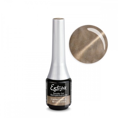 Estrosa smalto semipermanente Cat's Eyes - Capricornus 7 ml
Colore platino con molteplici sfumature cangianti.