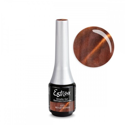 Estrosa smalto semipermanente Cat' Eyes - Leo 7 ml
Colore rame con molteplici sfumature cangianti.