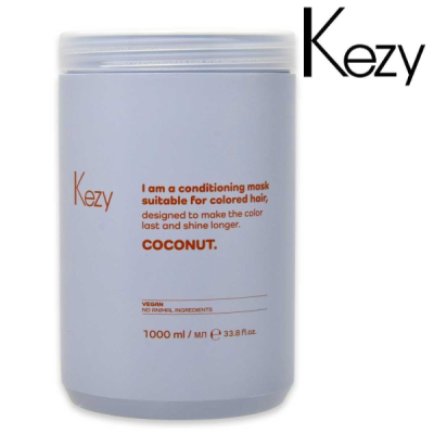 Kezy Coconut maschera capelli colorati - 1000 ml