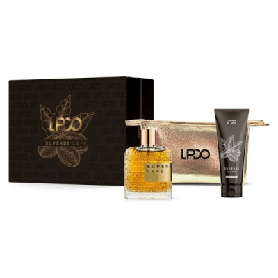 Lpdo cofanetto - Superbe Cafè eau de parfume Intense 100 ml + body shower 100 ml + pochette