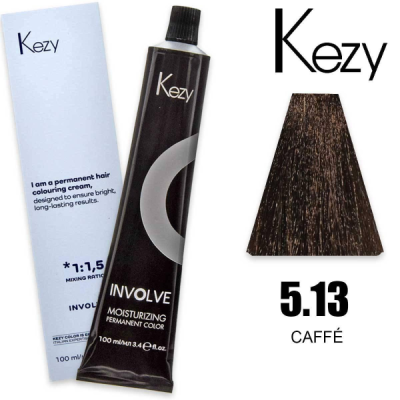 Kezy colorazione permanente in crema 5.13 - Caffè 100 ml