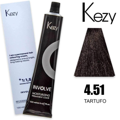 Kezy colorazione permanente in crema 4.51 - Tartufo 100 ml