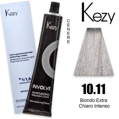Kezy colorazione permanente in crema 10.11 - Biondo Extra Chiara Intensa 100 ml