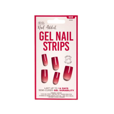 Ardell Gel Nail Strips - Rouge